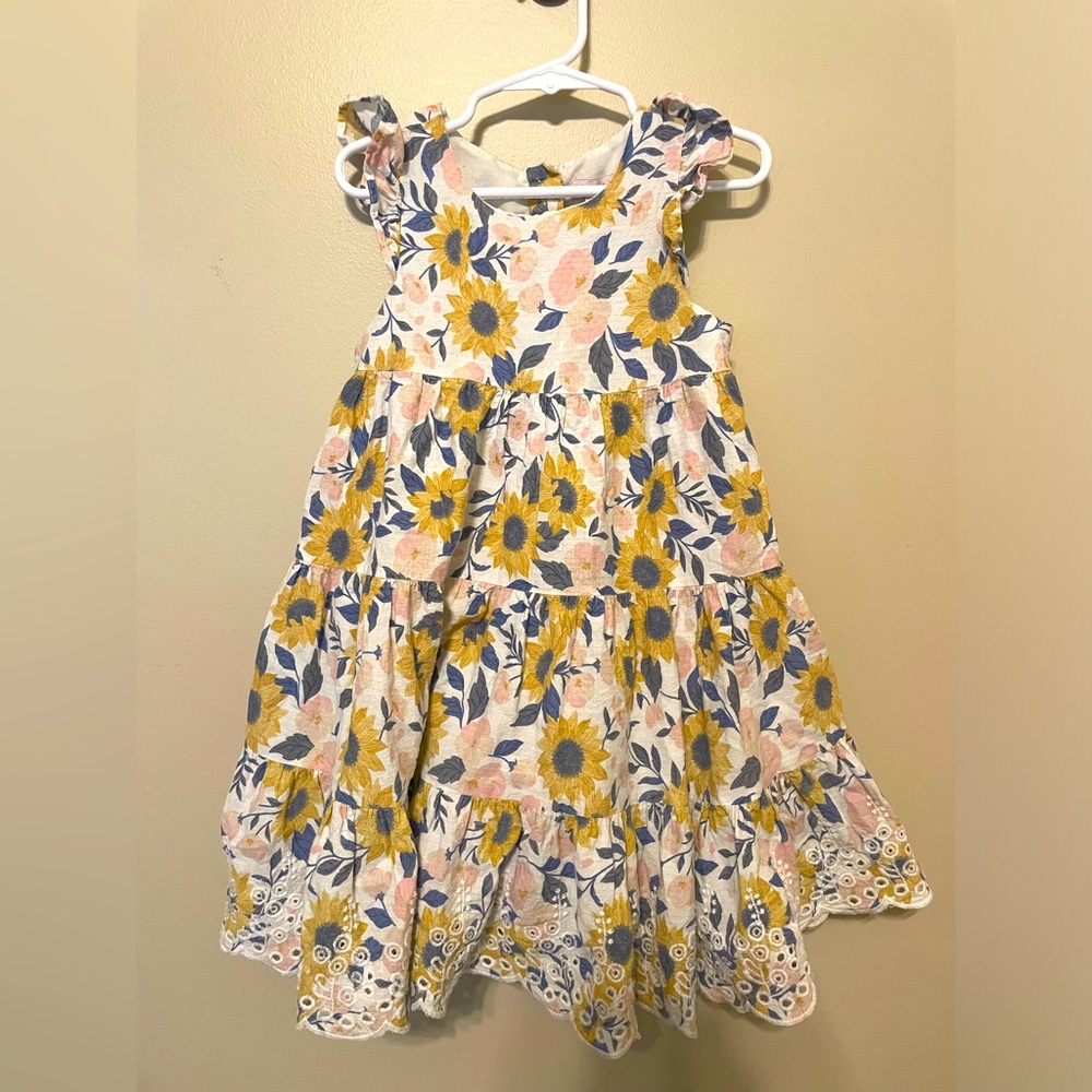 Catherine Malandrino Sunflower Sun Dress 4T